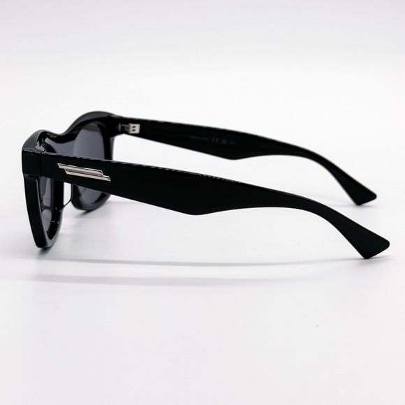 NEW BOTTEGA VENETA BV1061S 001 BLACK SQUARE WOMEN SUNGLASSES BOTTEGA VENETA - Picture 5 of 9